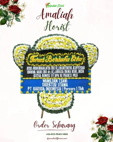 Papan Bunga Duka Molinow